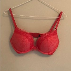 Pink 32C Victoria Secret “very sexy” push-up bra.